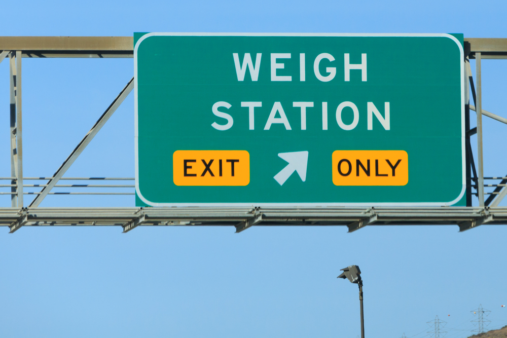 weigh station in Mississippi